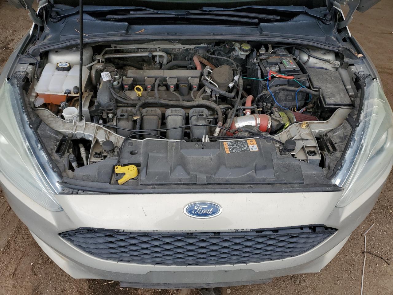 2015 Ford Focus Titanium VIN: 1FADP3N27FL210598 Lot: 61410955