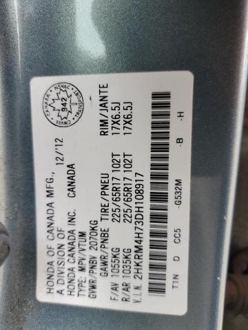 2013 HONDA CR-V EXL  