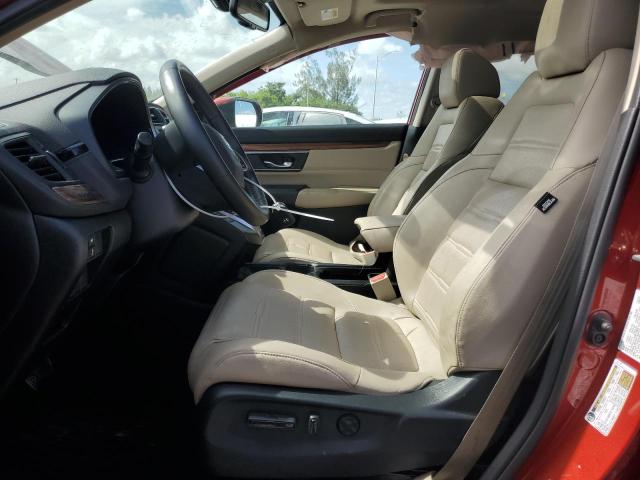  HONDA CRV 2017 Червоний