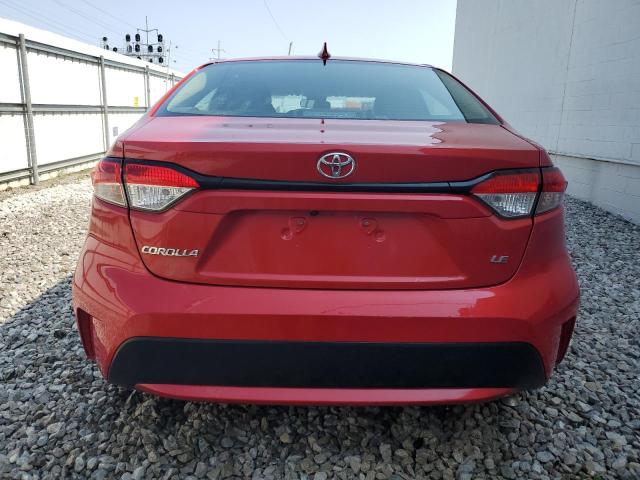  TOYOTA COROLLA 2021 Czerwony