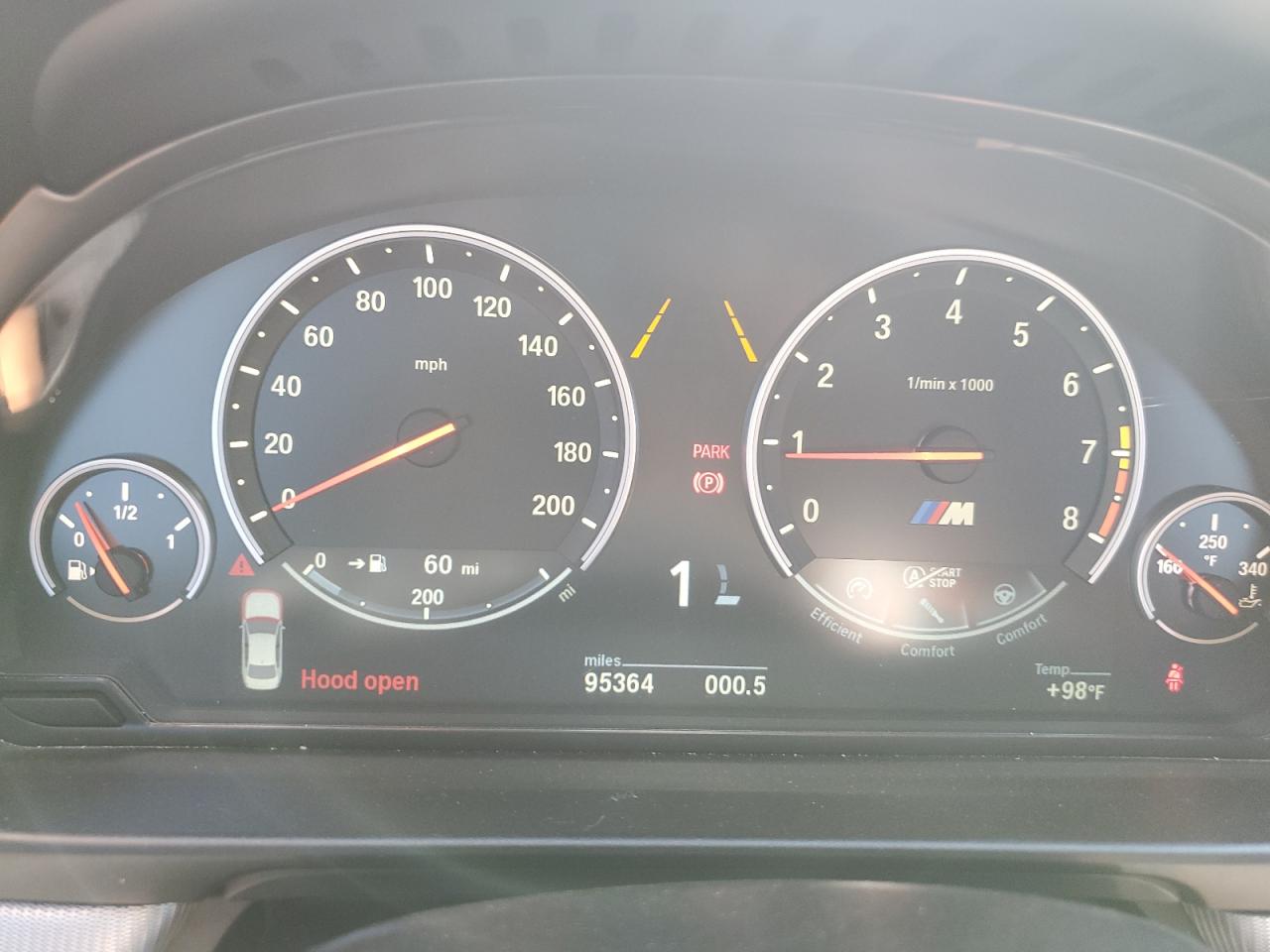 2015 BMW M5 VIN: WBSFV9C53FD595413 Lot: 62760625