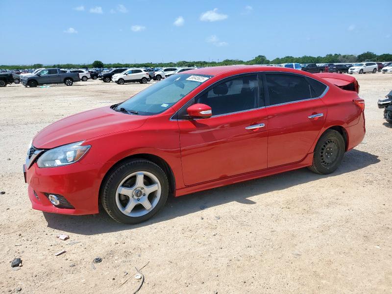 Седани NISSAN SENTRA 2016 Червоний