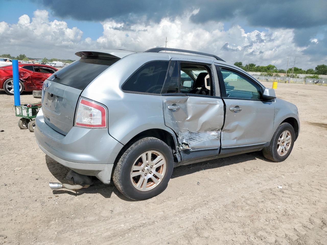 FORD EDGE 2007 VIN 2FMDK38C47BA71377 zdjęcie 3