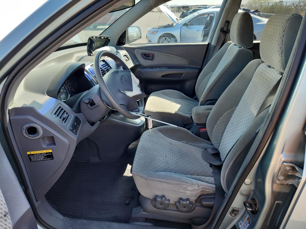 HYUNDAI TUCSON 2005 VIN KM8JN12D35U211698 фото 7