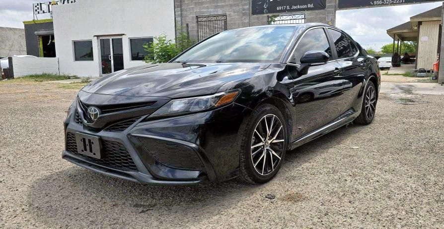  TOYOTA CAMRY 2022 Black