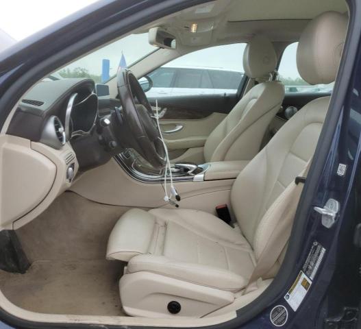  MERCEDES-BENZ C-CLASS 2016 Granatowy