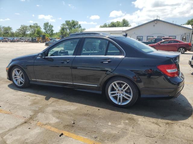  MERCEDES-BENZ C-CLASS 2013 Чорний