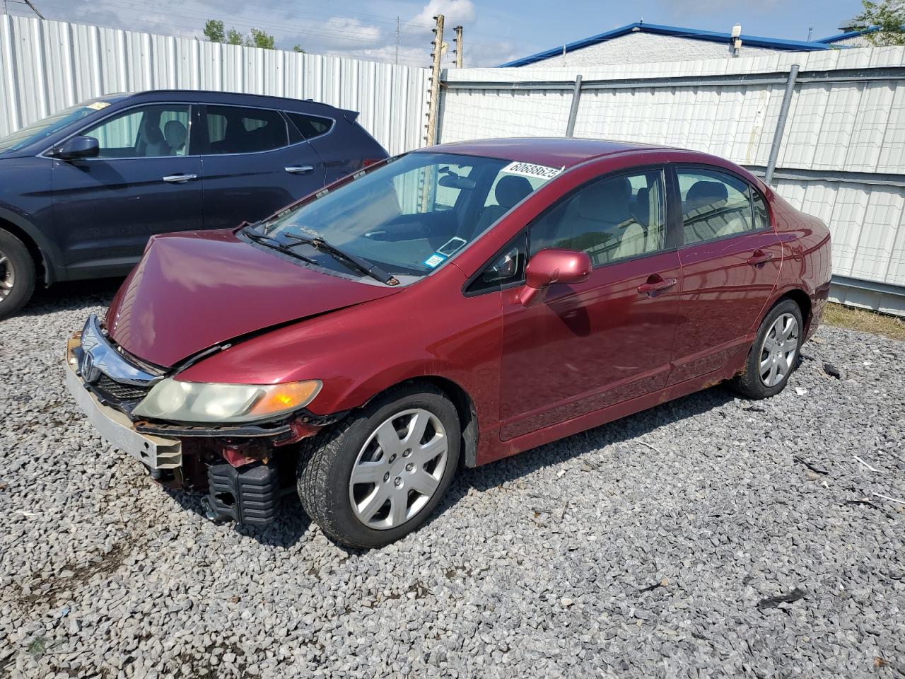 2011 Honda Civic Lx на продаже в Albany, NY - Front End