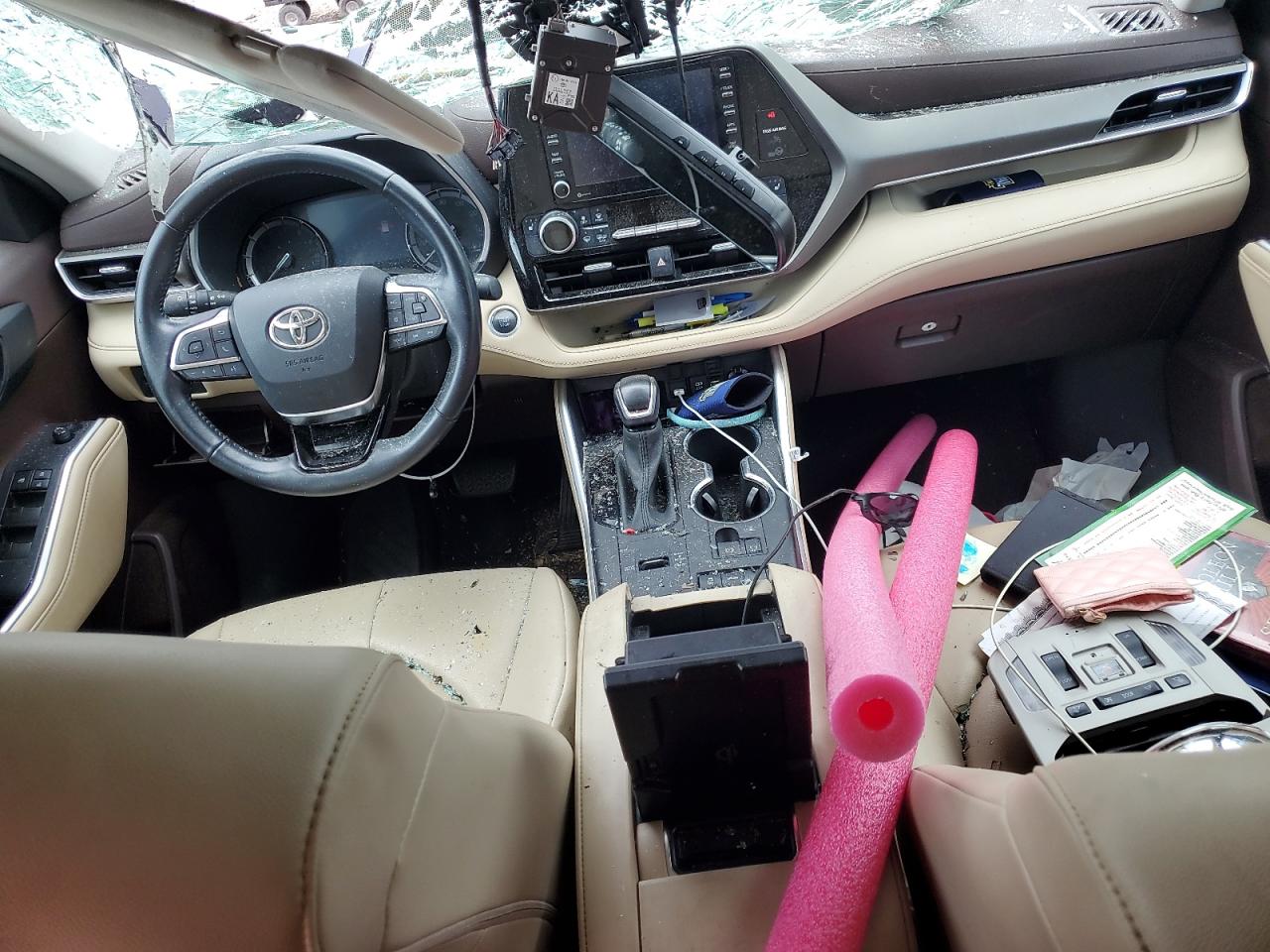 2021 Toyota Highlander Xle VIN: 5TDGZRAH2MS521284 Lot: 59986685