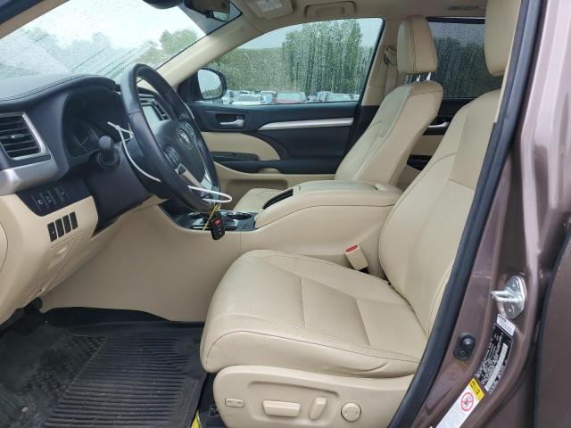  TOYOTA HIGHLANDER 2017 Brązowy
