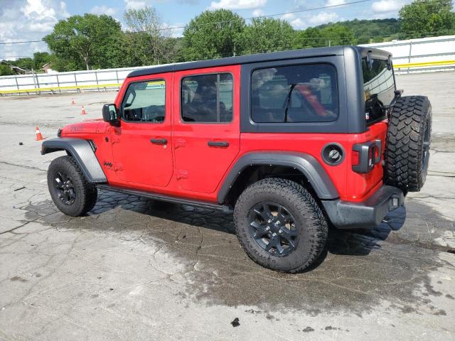  JEEP WRANGLER 2021 Czerwony