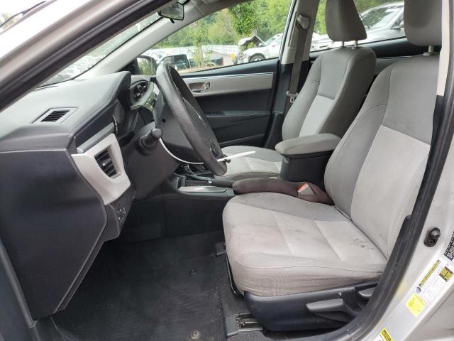  TOYOTA COROLLA 2015 Srebrny