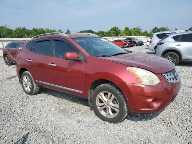  NISSAN ROGUE 2012 Czerwony