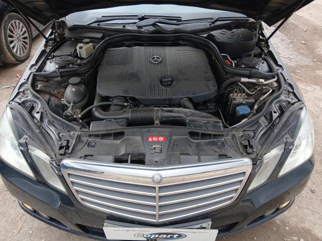 2010 MERCEDES BENZ E200 BLUE-
