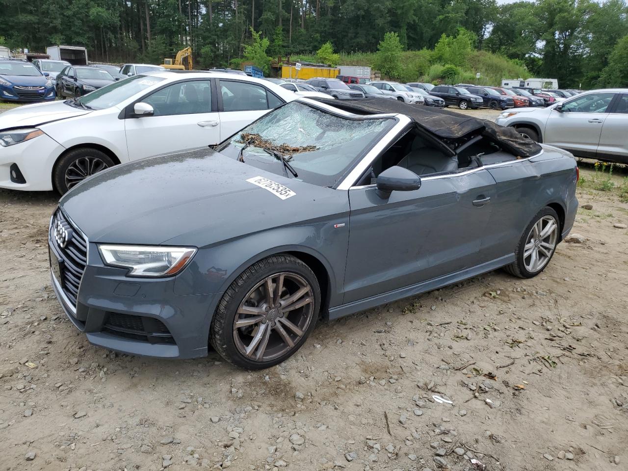 AUDI A3 2018 VIN WAUY8LFF4J1018101
