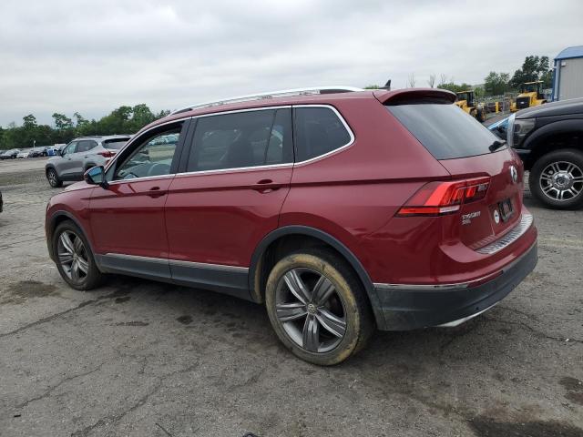  VOLKSWAGEN TIGUAN 2020 Czerwony