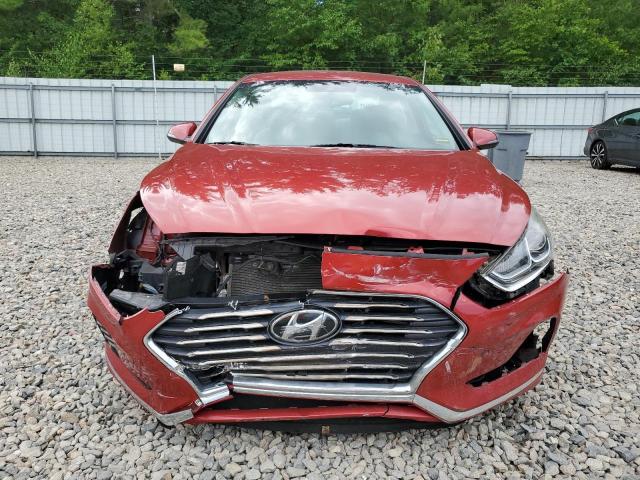  HYUNDAI SONATA 2018 Czerwony