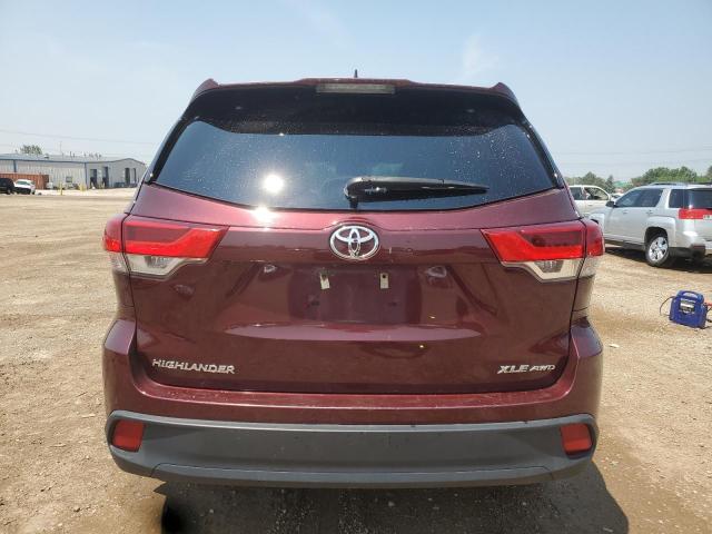  TOYOTA HIGHLANDER 2019 Bordowy
