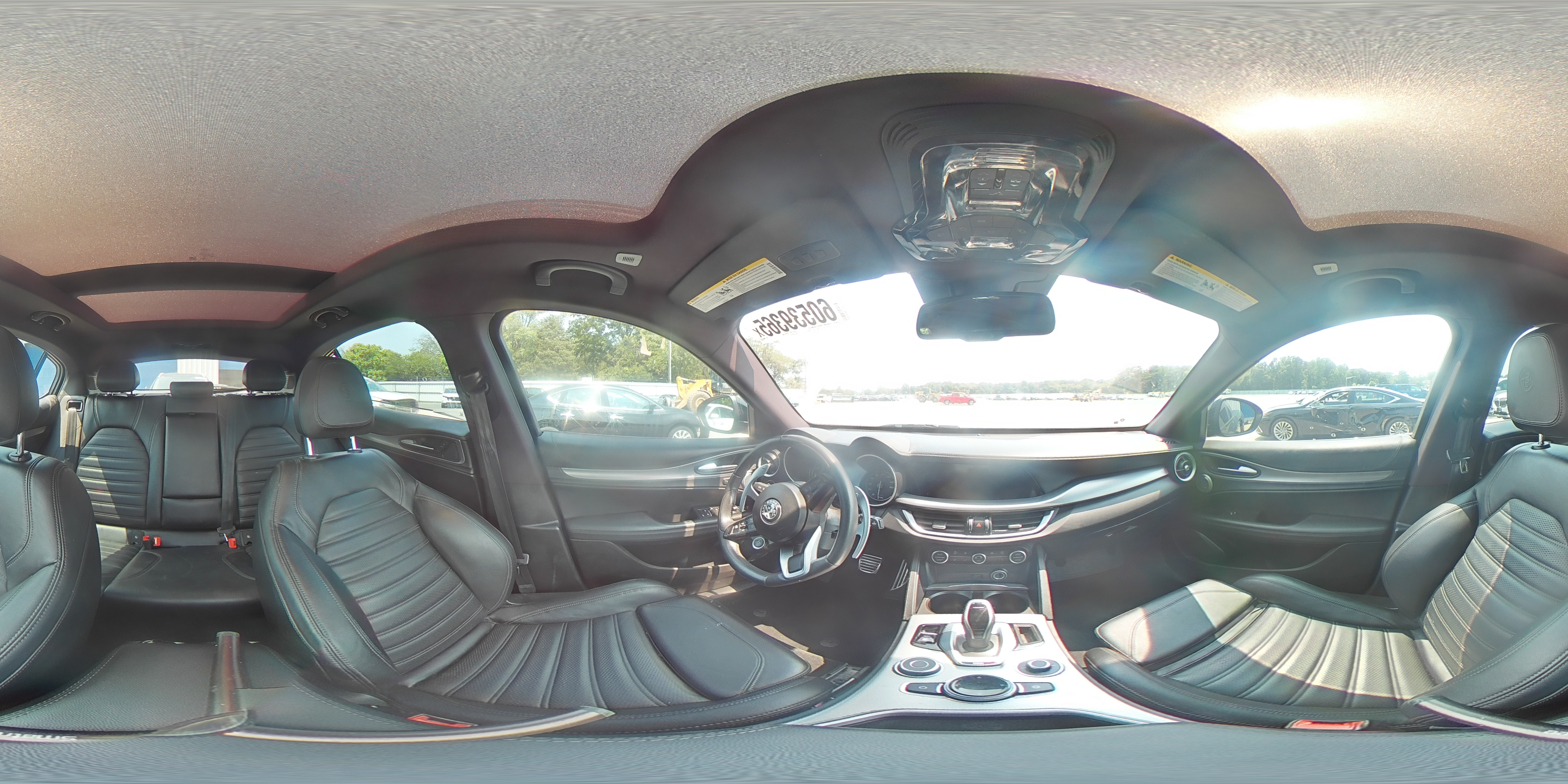 2022 Alfa Romeo Stelvio Ti VIN: ZASPAKBNXN7D38883 Lot: 60539365