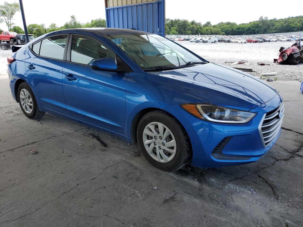 HYUNDAI ELANTRA 2018 VIN 5NPD74LF5JH233655 zdjęcie 4