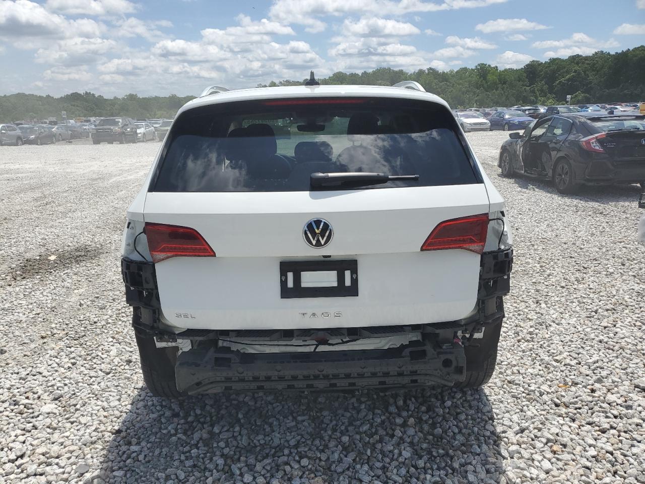 2022 Volkswagen Taos Sel VIN: 3VV1X7B20NM011951 Lot: 60547255