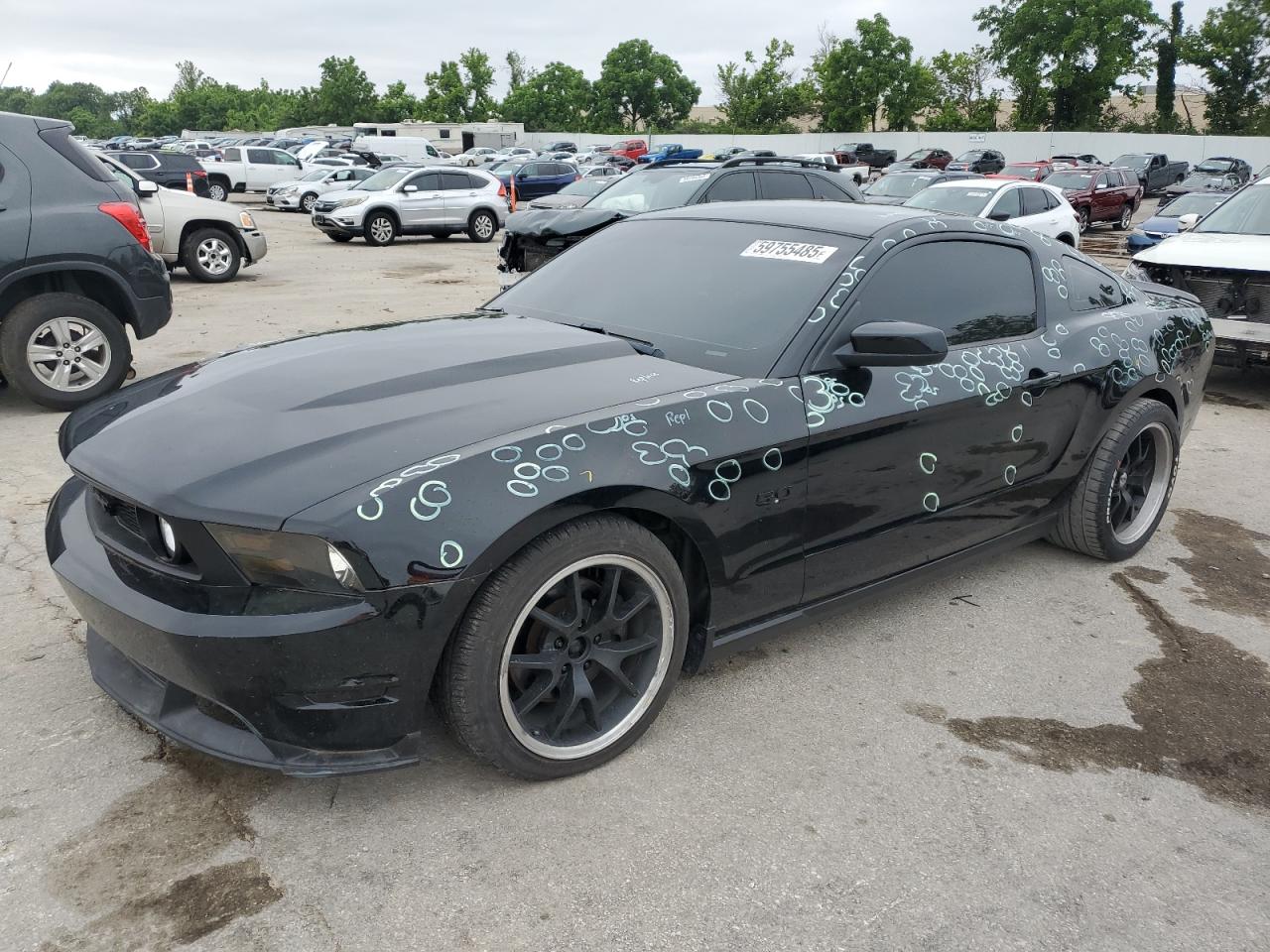 2012 Ford Mustang Gt zu verkaufen in Bridgeton, MO - Hail