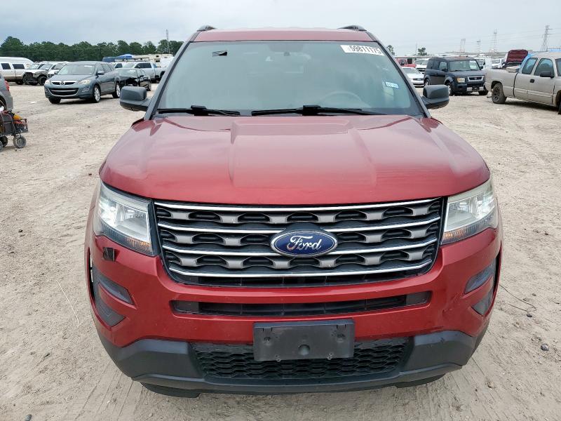  FORD EXPLORER 2017 Czerwony
