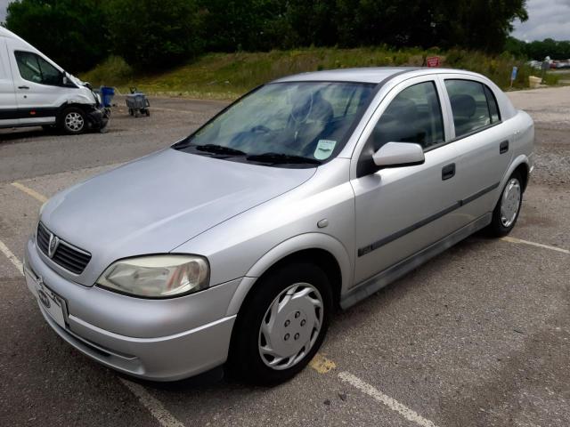 2002 VAUXHALL ASTRA CLUB for sale at Copart SANDTOFT