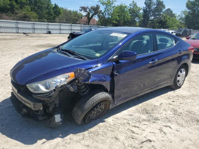  HYUNDAI ELANTRA 2012 Blue