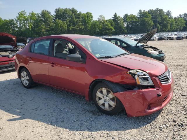  NISSAN SENTRA 2012 Red