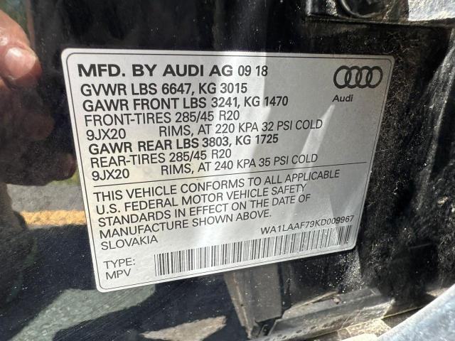 2019 AUDI Q7 PREMIUM PLUS  