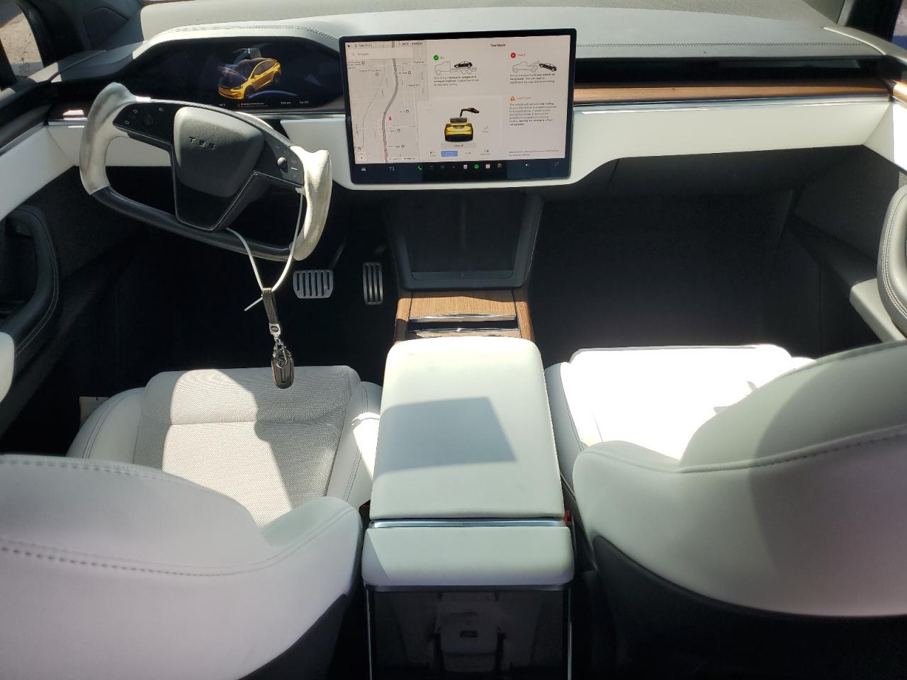 2023 Tesla Model X VIN: 7SAXCBE50PF404467 Lot: 61534305