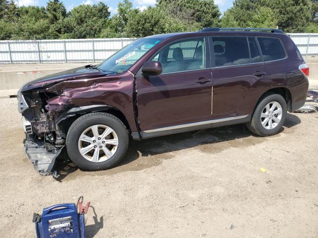  TOYOTA HIGHLANDER 2012 Burgundy