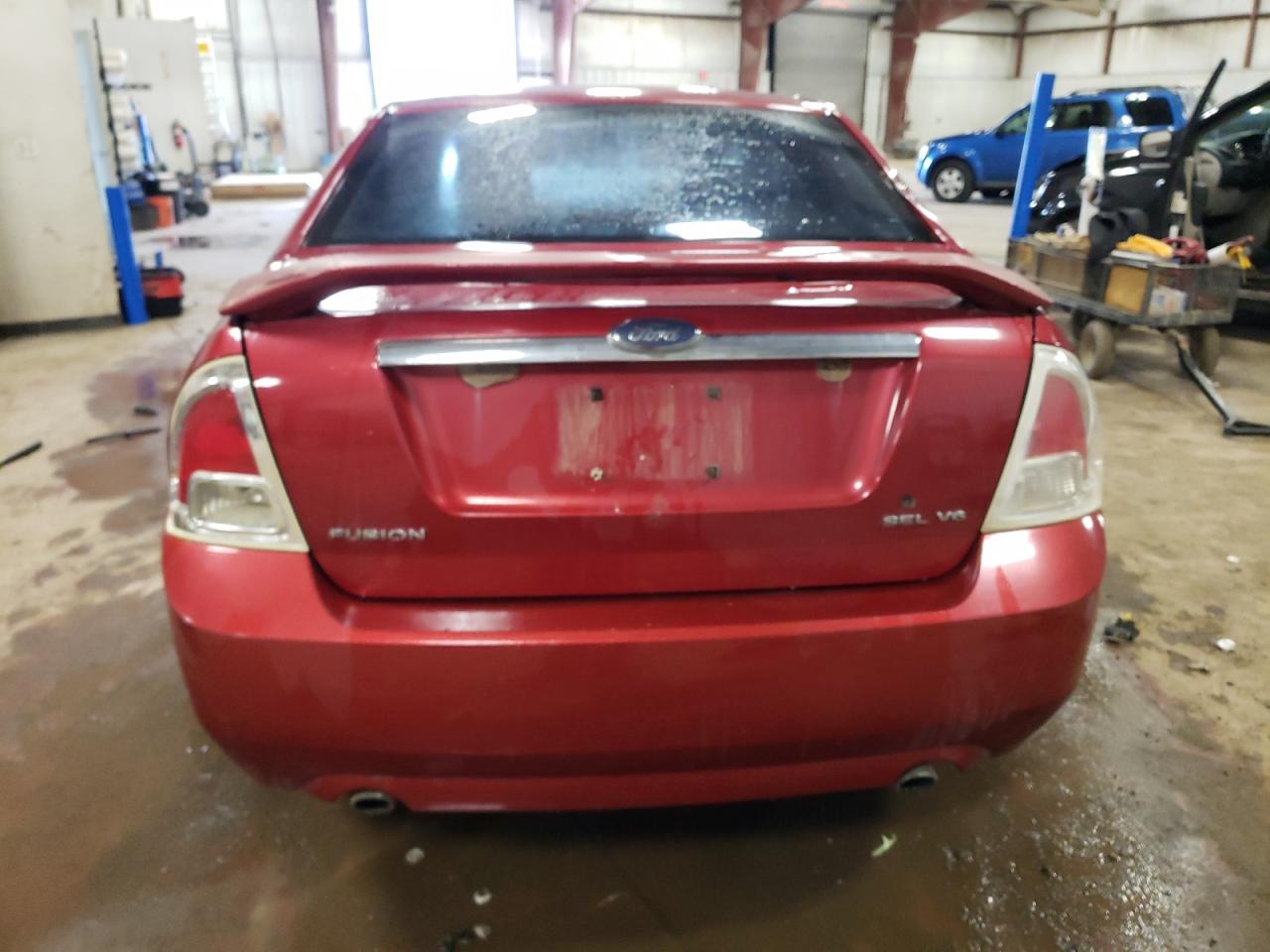 2006 Ford Fusion Sel VIN: 3FAFP08196R163912 Lot: 60847215