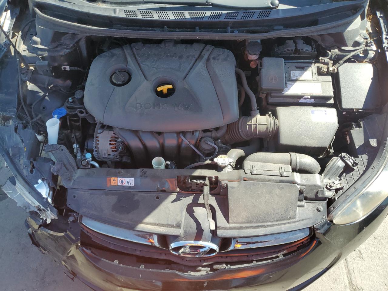 2013 Hyundai Elantra Gls VIN: KMHDH4AE9DU554336 Lot: 58862785