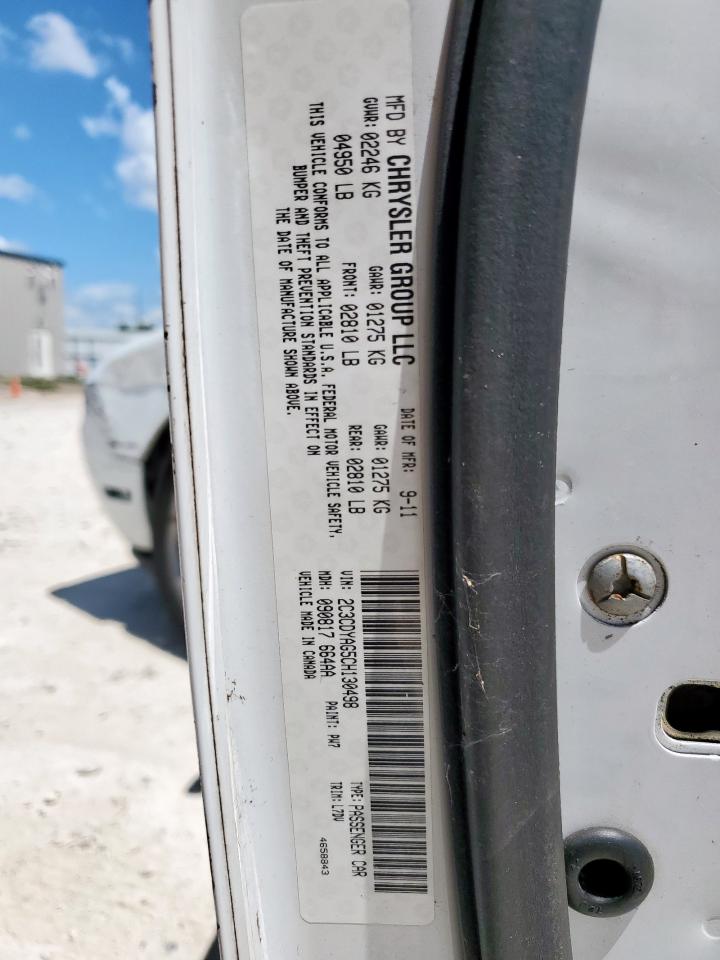 2012 Dodge Challenger Sxt VIN: 2C3CDYAG5CH130498 Lot: 61626435