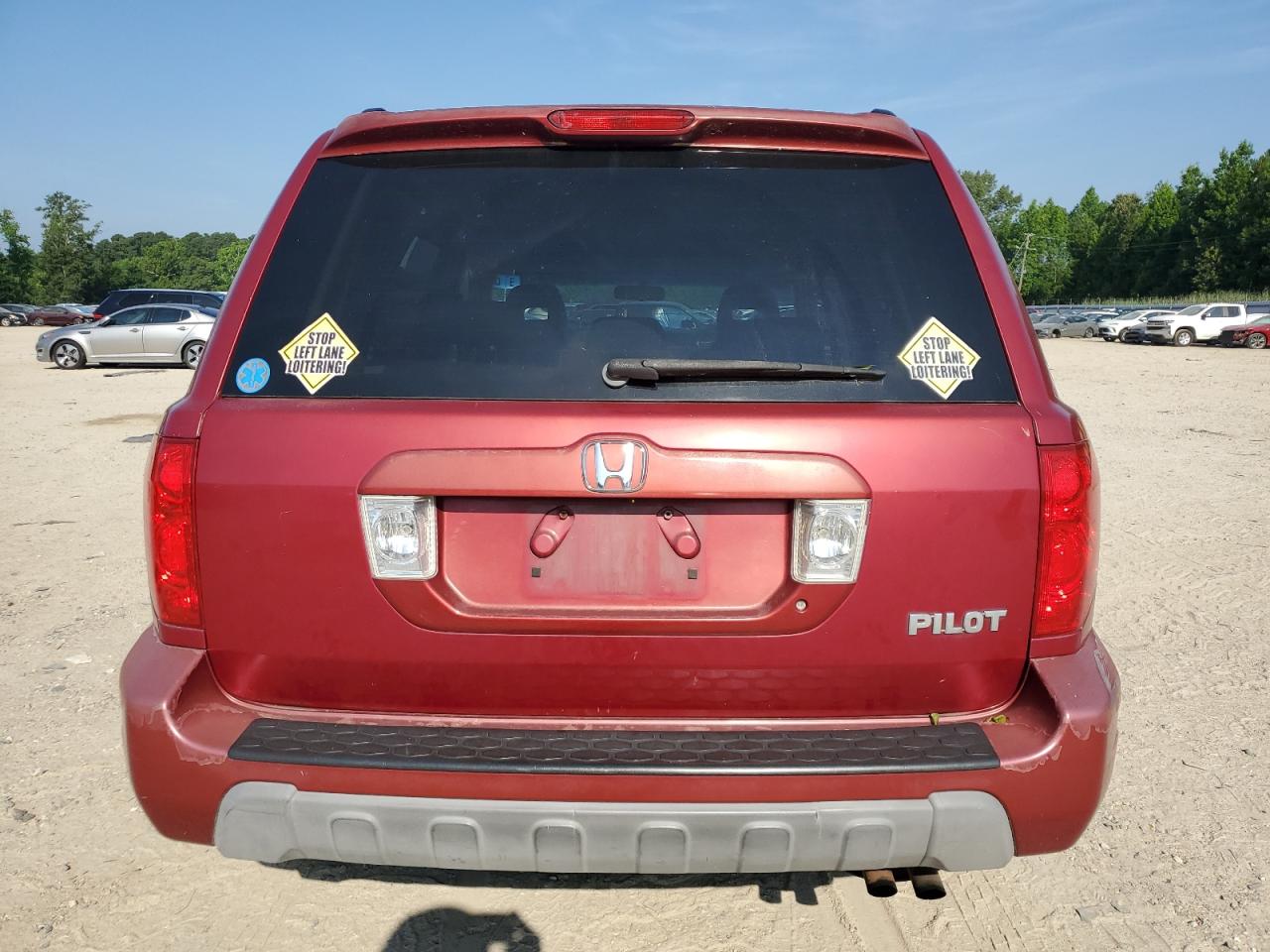 2004 Honda Pilot Exl VIN: 2HKYF18594H549678 Lot: 62077005