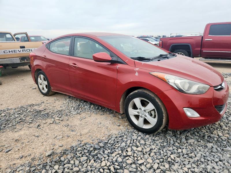  HYUNDAI ELANTRA 2013 Red