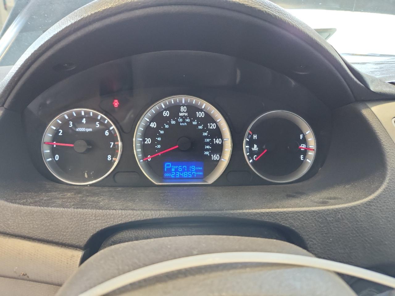 HYUNDAI SONATA 2009 VIN 5NPET46C59H542605 zdjęcie 9