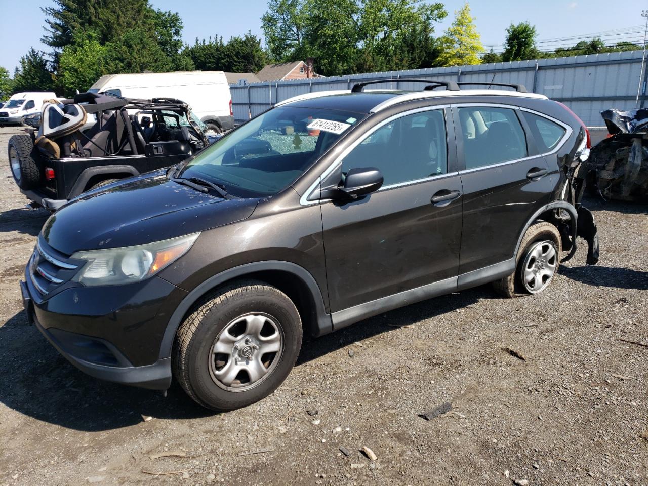 2014 Honda Cr-V Lx на продаже в Finksburg, MD - Rear End