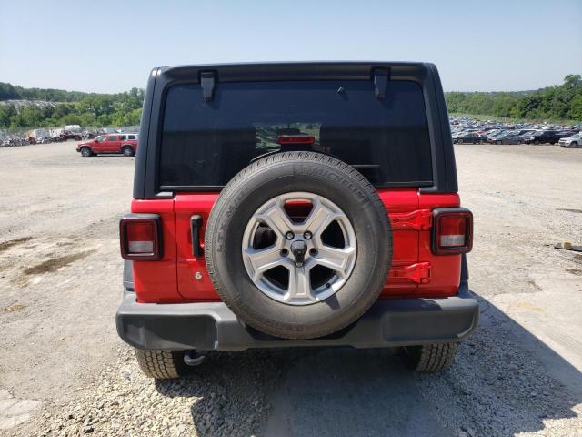  JEEP WRANGLER 2019 Червоний