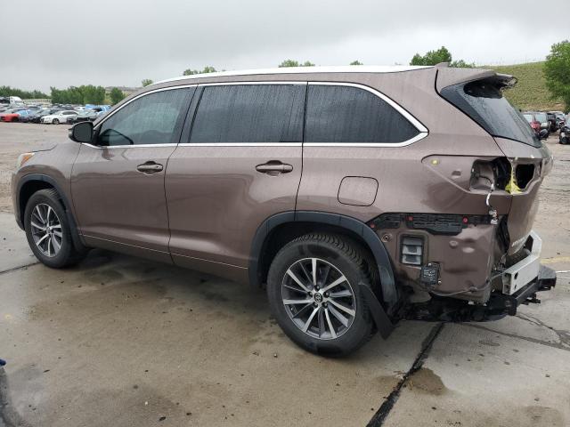  TOYOTA HIGHLANDER 2017 Brązowy