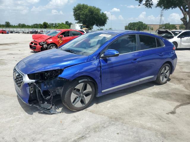  HYUNDAI IONIQ 2021 Granatowy