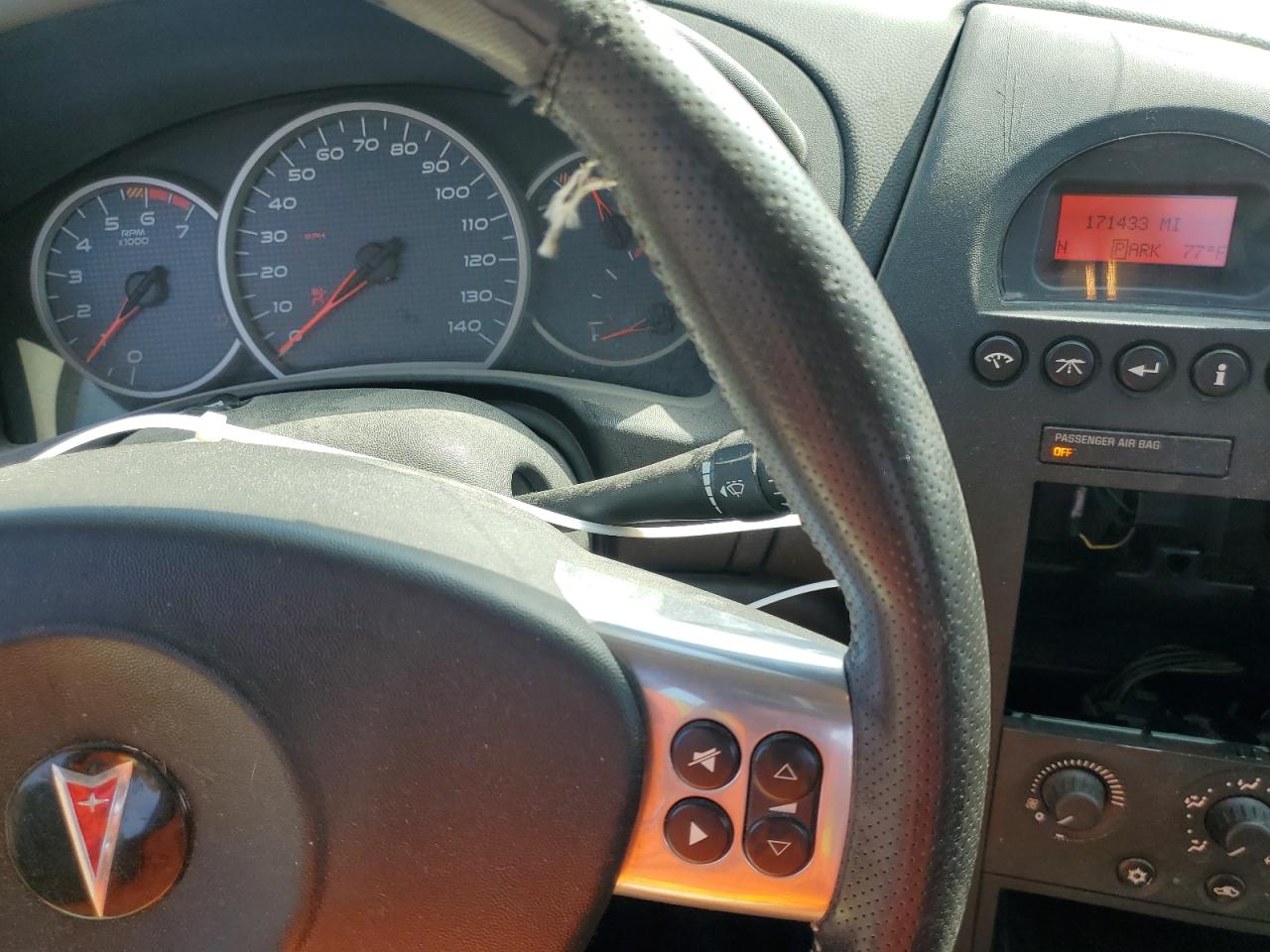 2007 Pontiac Grand Prix VIN: 2G2WP552X71197274 Lot: 61762035