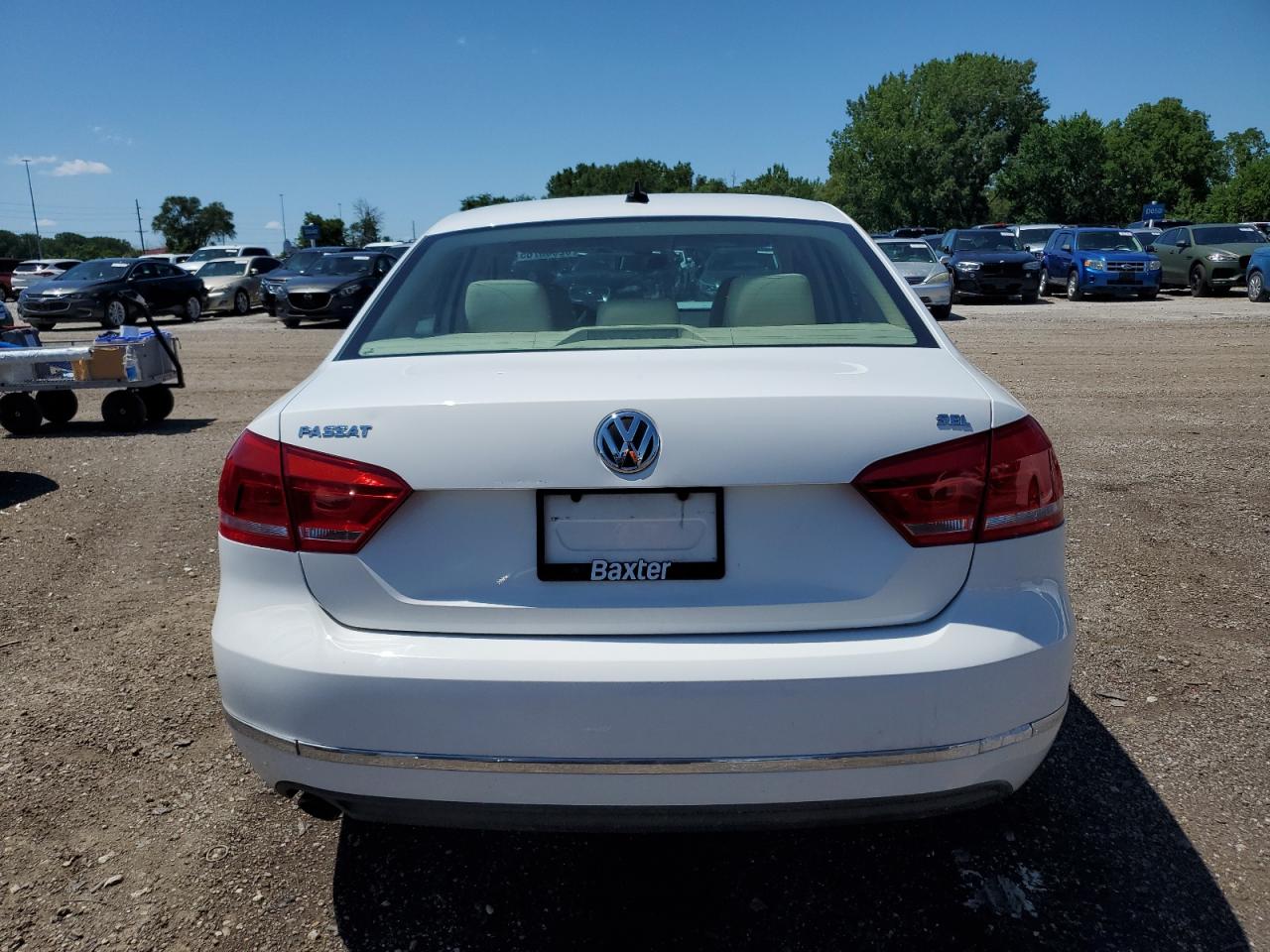 2012 Volkswagen Passat Sel VIN: 1VWCH7A30CC033135 Lot: 62585765