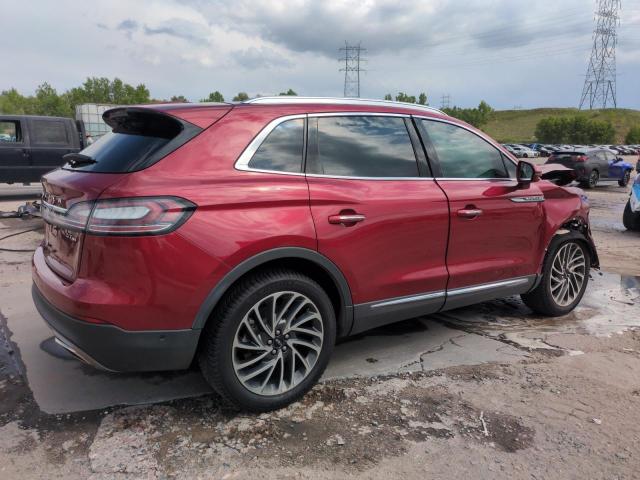  LINCOLN NAUTILUS 2019 Червоний
