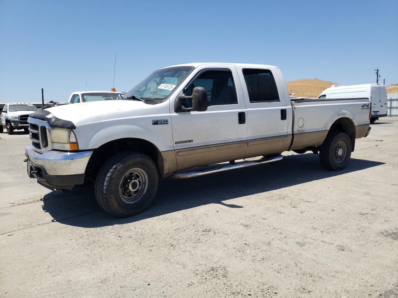 2002 Ford F350 Srw Super Duty იყიდება Sacramento-ში, CA - All Over