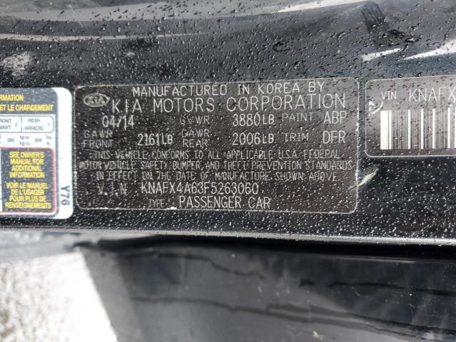 2015 KIA FORTE LX
