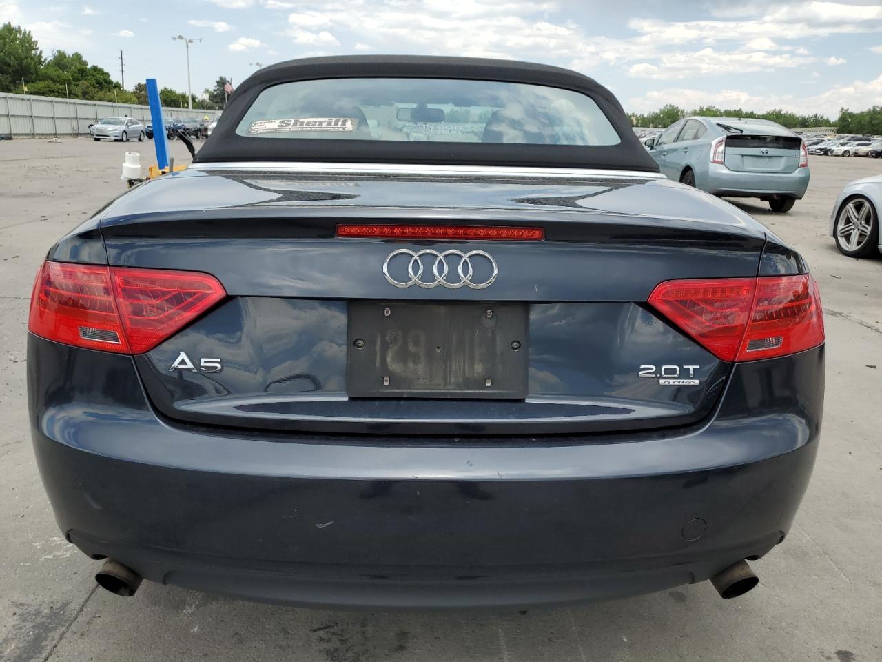 2013 Audi A5 Premium Plus VIN: WAULFAFH2DN001669 Lot: 63005935