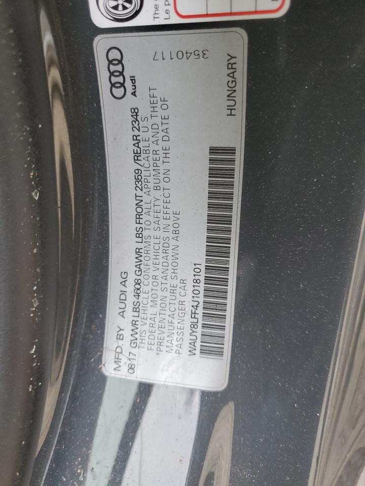 AUDI A3 2018 VIN WAUY8LFF4J1018101 фото 12